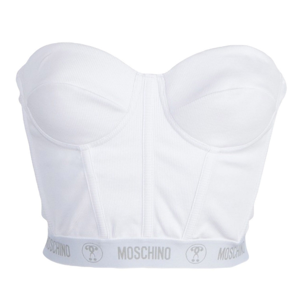 MOSCHINO Crop Top Bustier